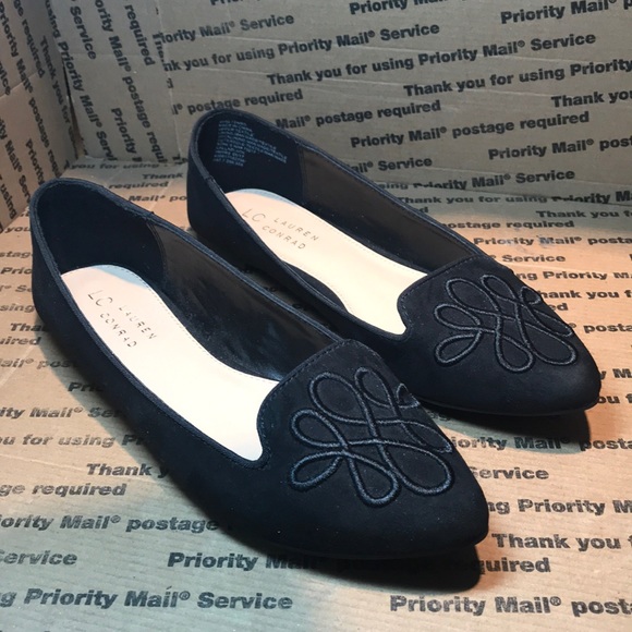 LC Lauren Conrad Shoes - LC Lauren Conrad Black Stylish Loafers